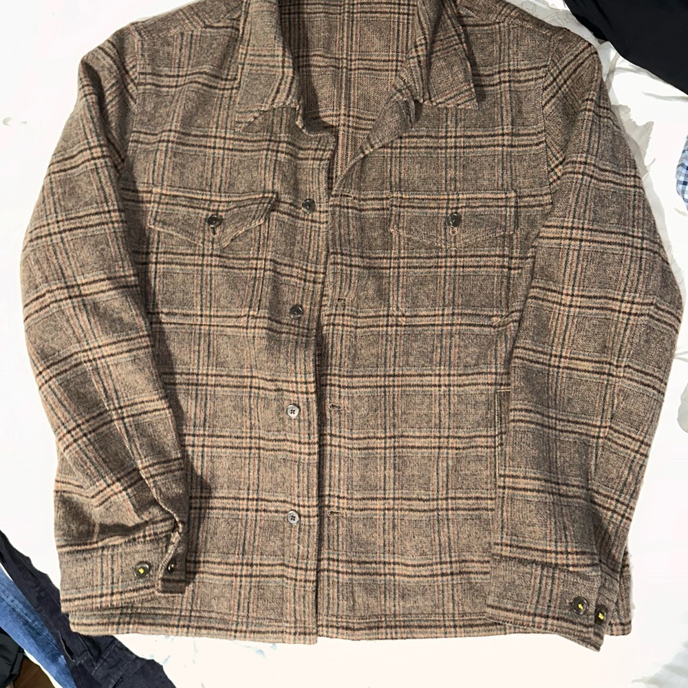 Bonobos Men's Brown Plaid Jacket